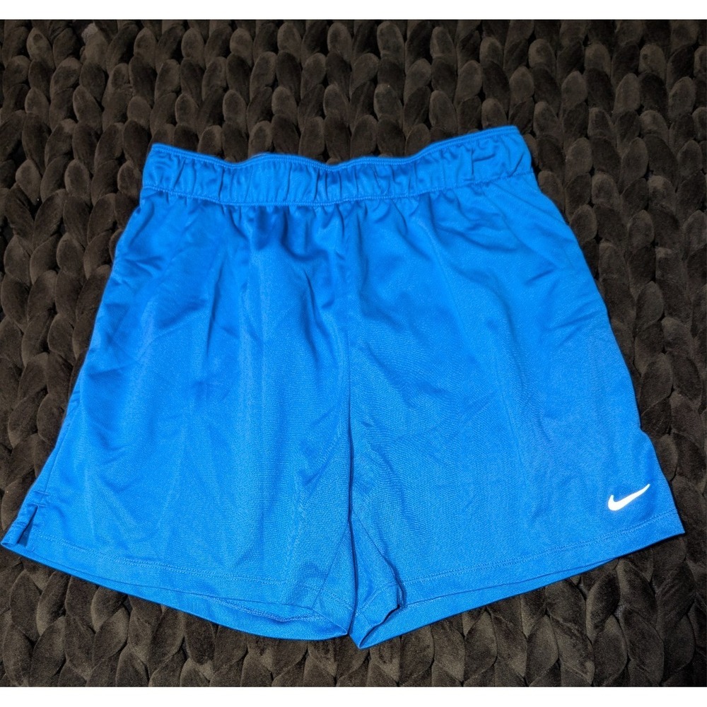 Women's Nike Dri-Fit Athletic‎ Basketball Shorts Blue Size Medium